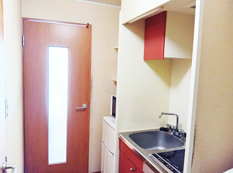 ぽかぽかホーム朝倉の廊下